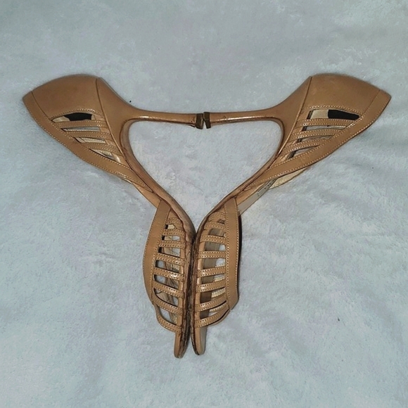 Jimmy Choo Peep Toe Sandals Size 39 - Picture 7 of 14